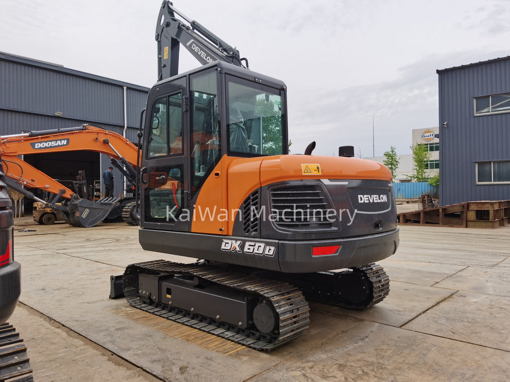 New DEVELON DX60D Excavator