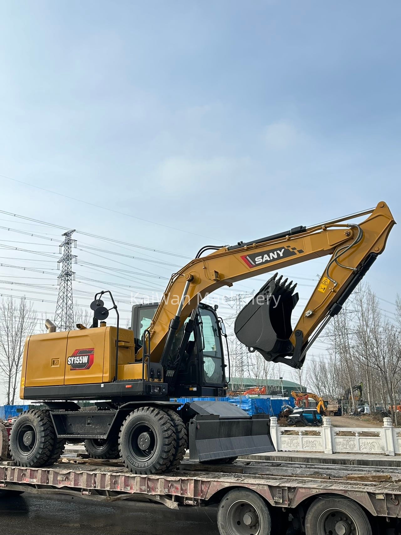New SANY 155W Excavator