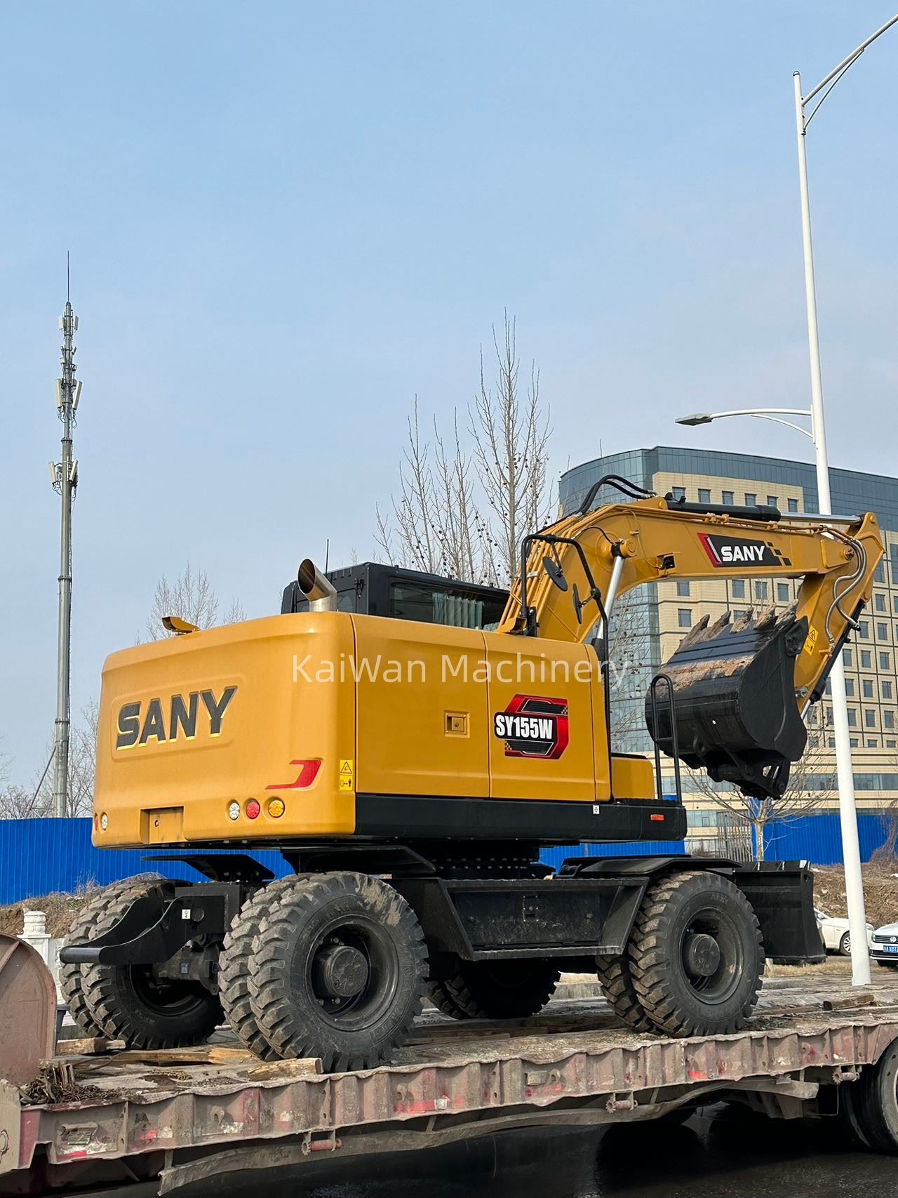 New SANY 155W Excavator