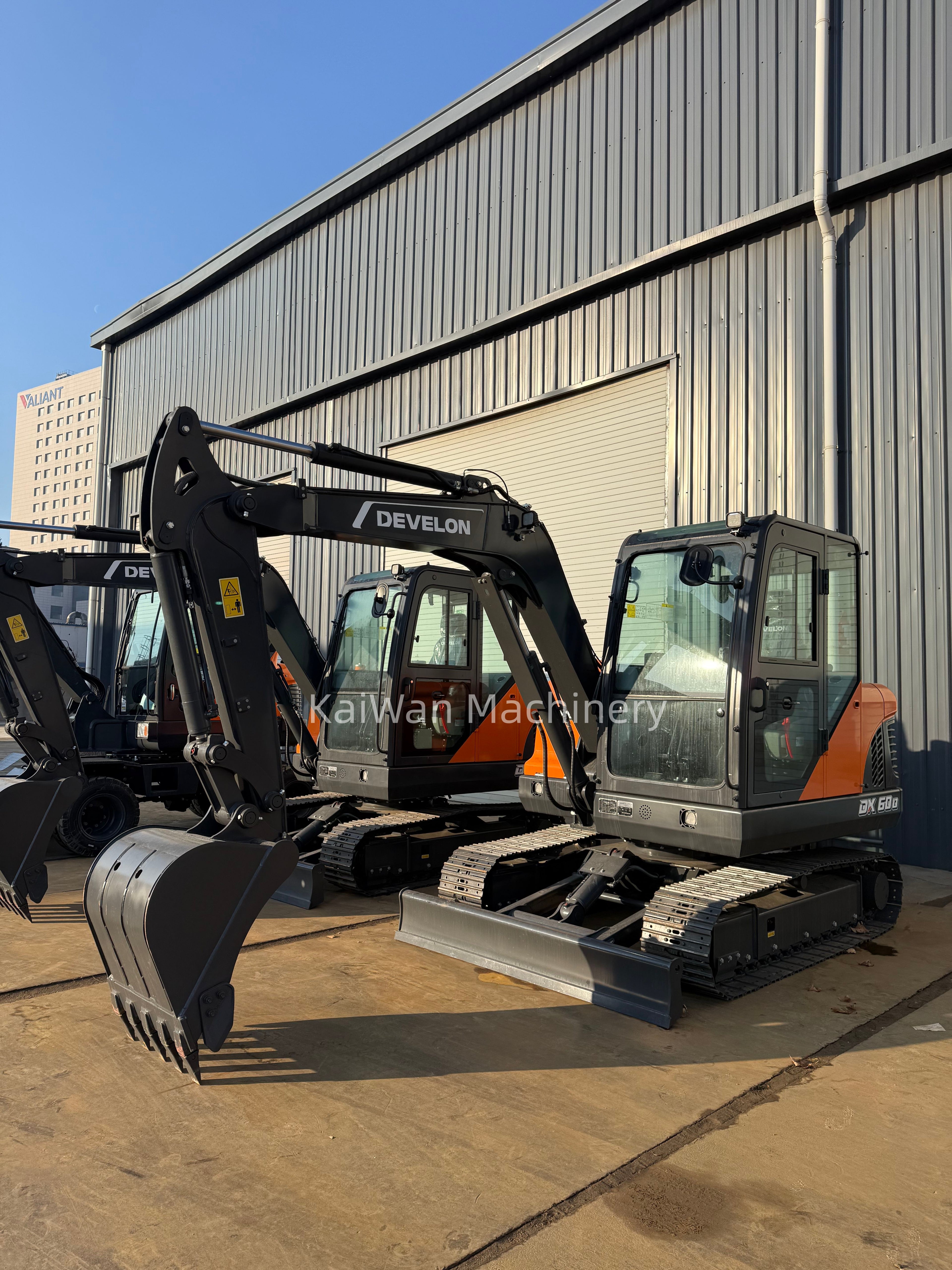 New DEVELON DX60D Excavator